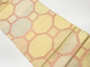 リサイクル　佐賀錦蜀江文様織出し全通袋帯